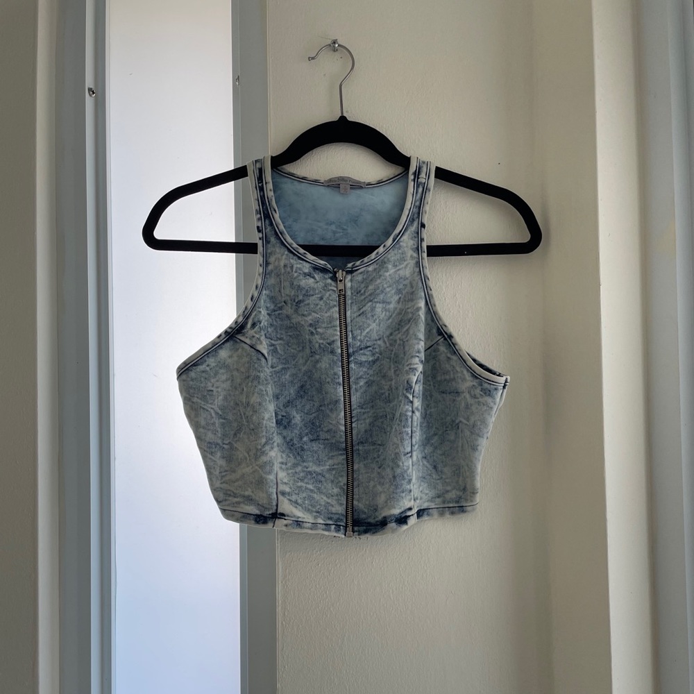 Vintage 90’s looking denim vest